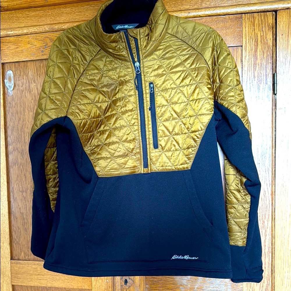 Eddie Bauer  Gold and Black Jacket